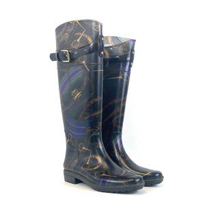 Rossalyn II Knee High Rain Boots Womens Size 6